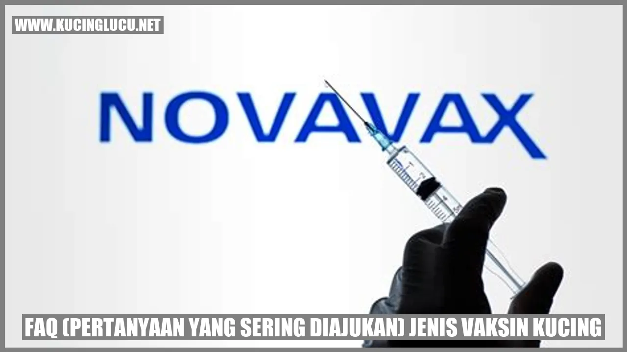 Gambar FAQ Jenis Vaksin Kucing