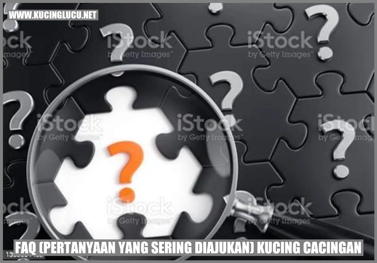 FAQ Kucing Cacingan