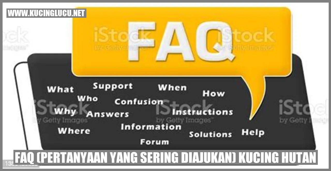 FAQ Kucing Hutan