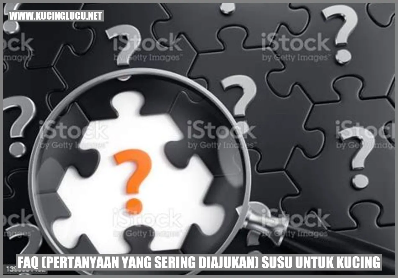 Susu untuk Kucing
