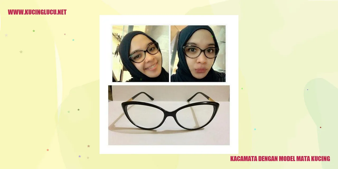 Gambar Kacamata Model Mata Kucing