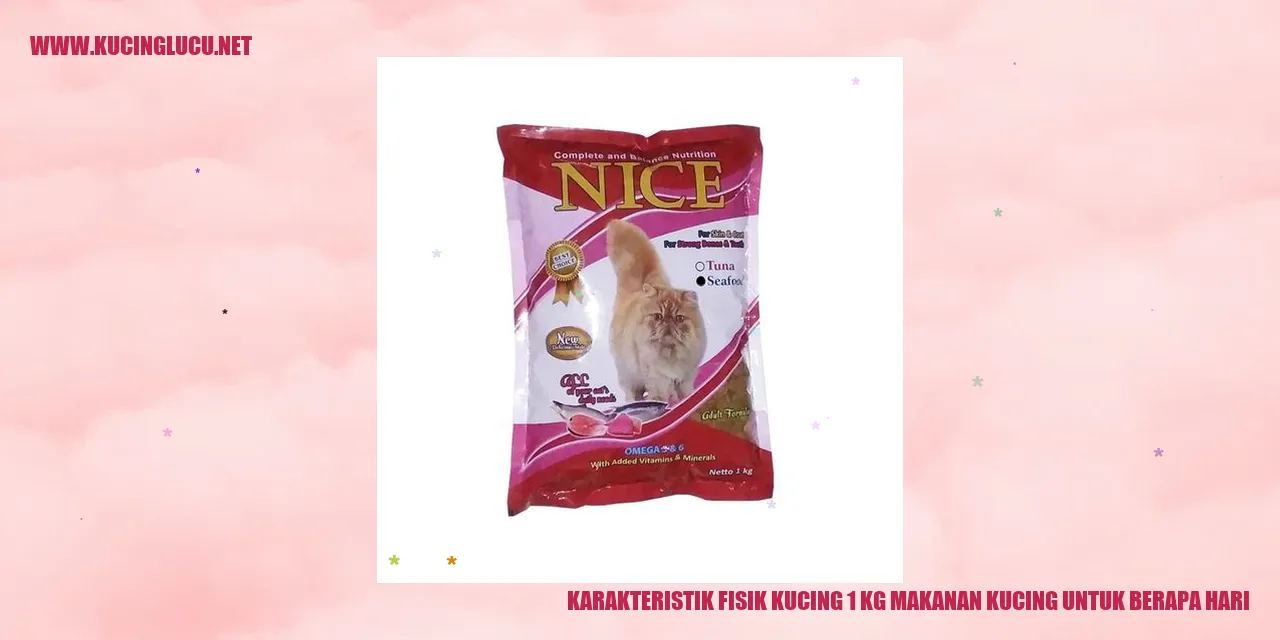 Karakteristik Fisik Kucing