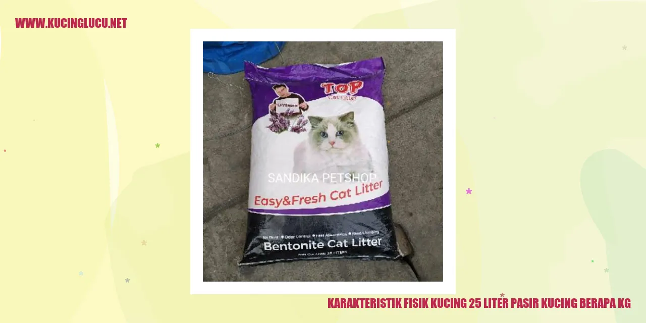 Karakteristik Fisik Kucing