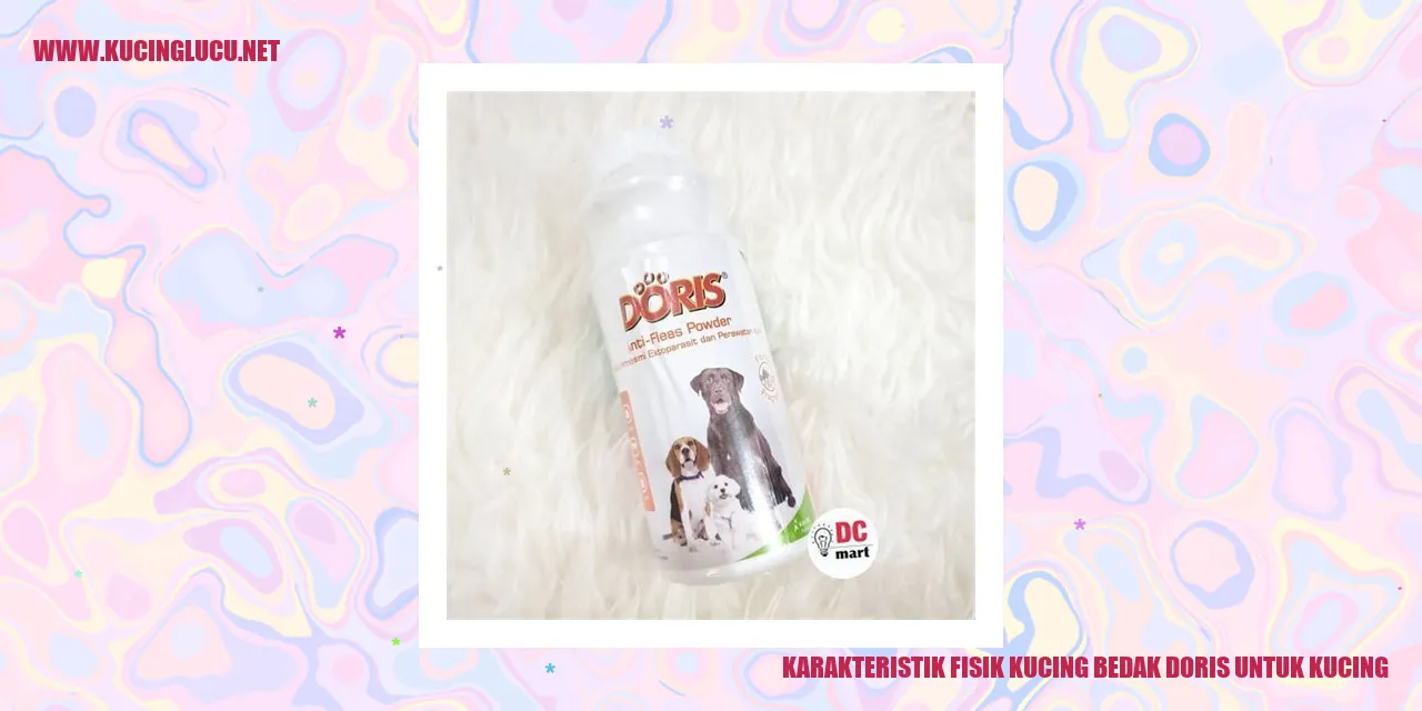 gambar Kucing Bedak Doris