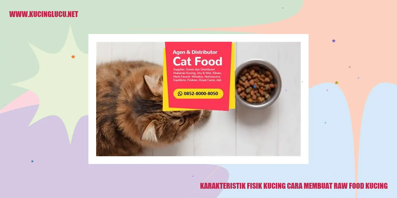 Karakteristik Fisik Kucing