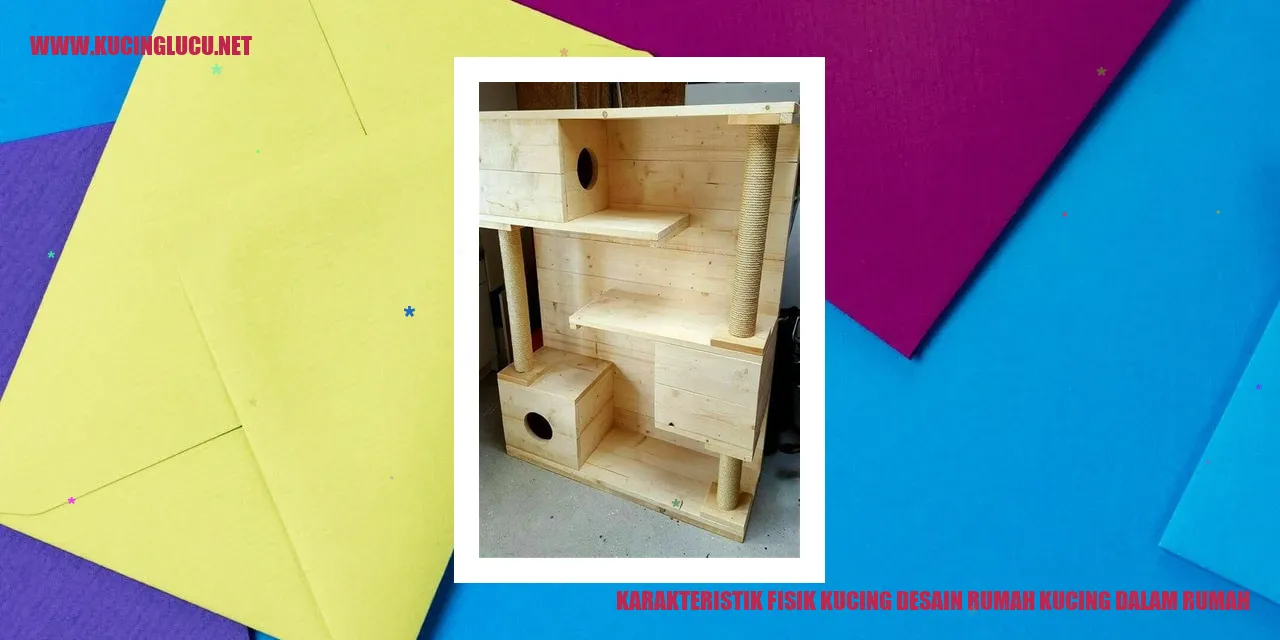 Karakteristik Fisik Kucing desain rumah kucing dalam rumah