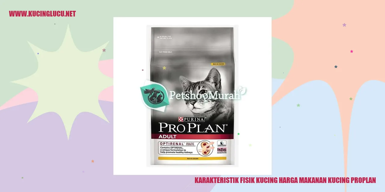 Karakteristik Fisik Kucing