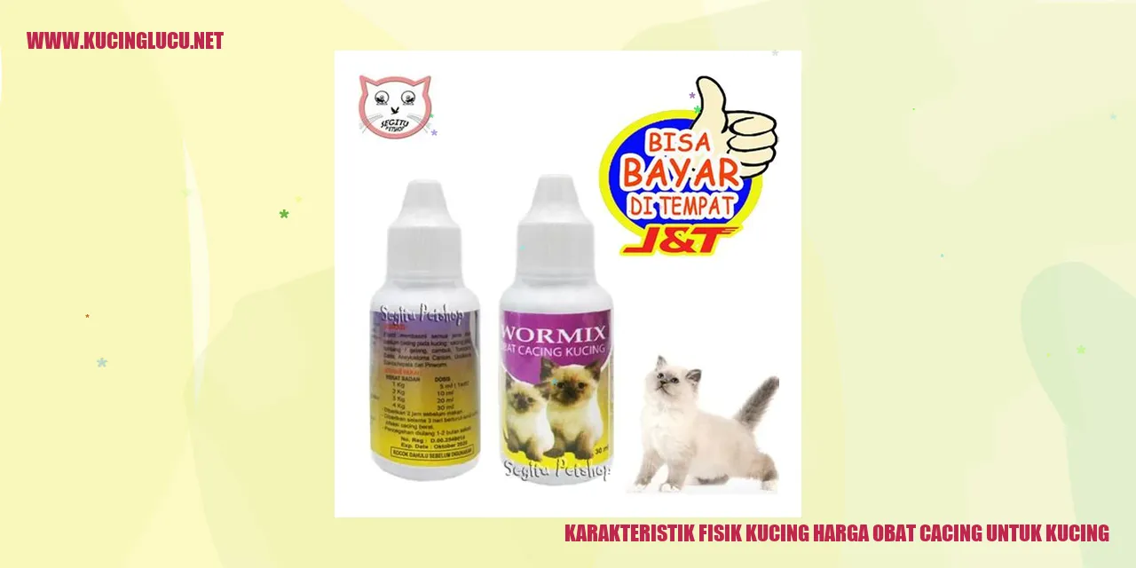 Karakteristik Fisik Kucing