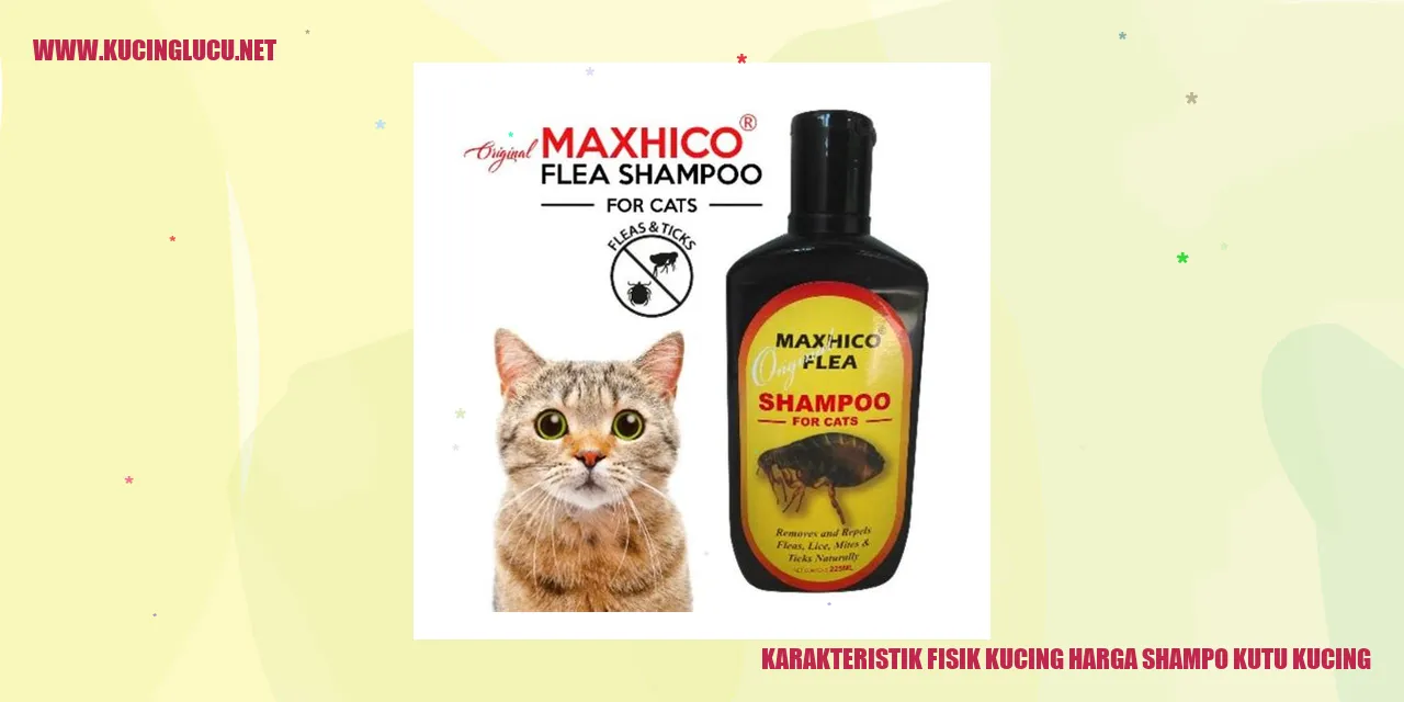 Karakteristik Fisik Kucing