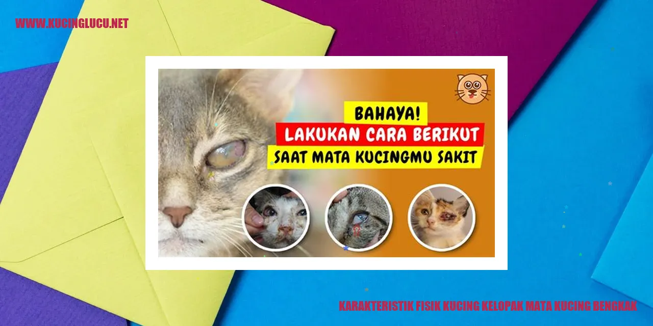 Gambar Kucing dengan Kelopak Mata Bengkak