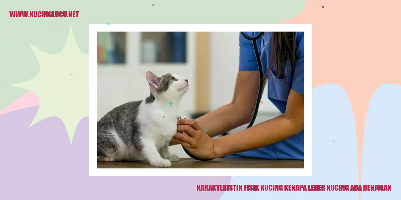 Leher Kucing dengan Benjolan