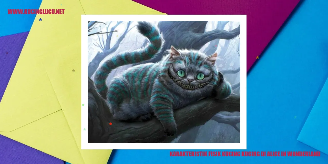 Gambar Kucing di Alice in Wonderland