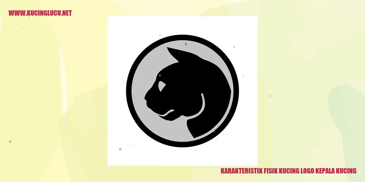 Kucing dengan logo kepala kucing