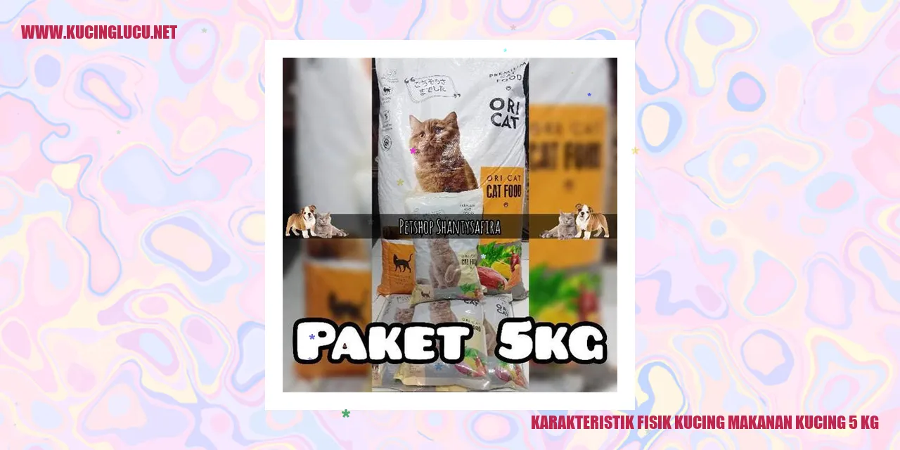 Karakteristik Fisik Kucing