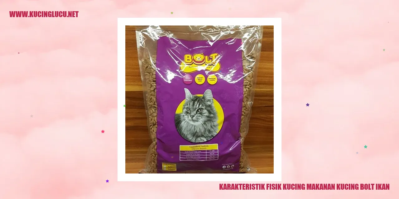 Gambar Kucing Makanan Kucing Bolt Ikan