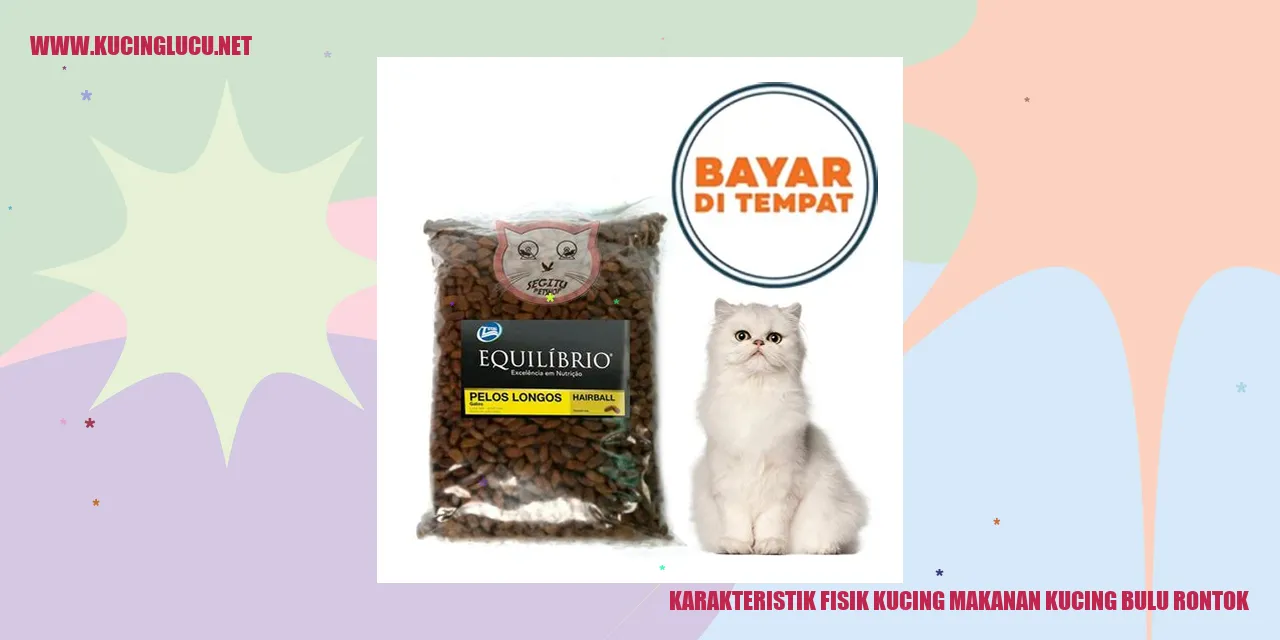 Karakteristik Fisik Kucing