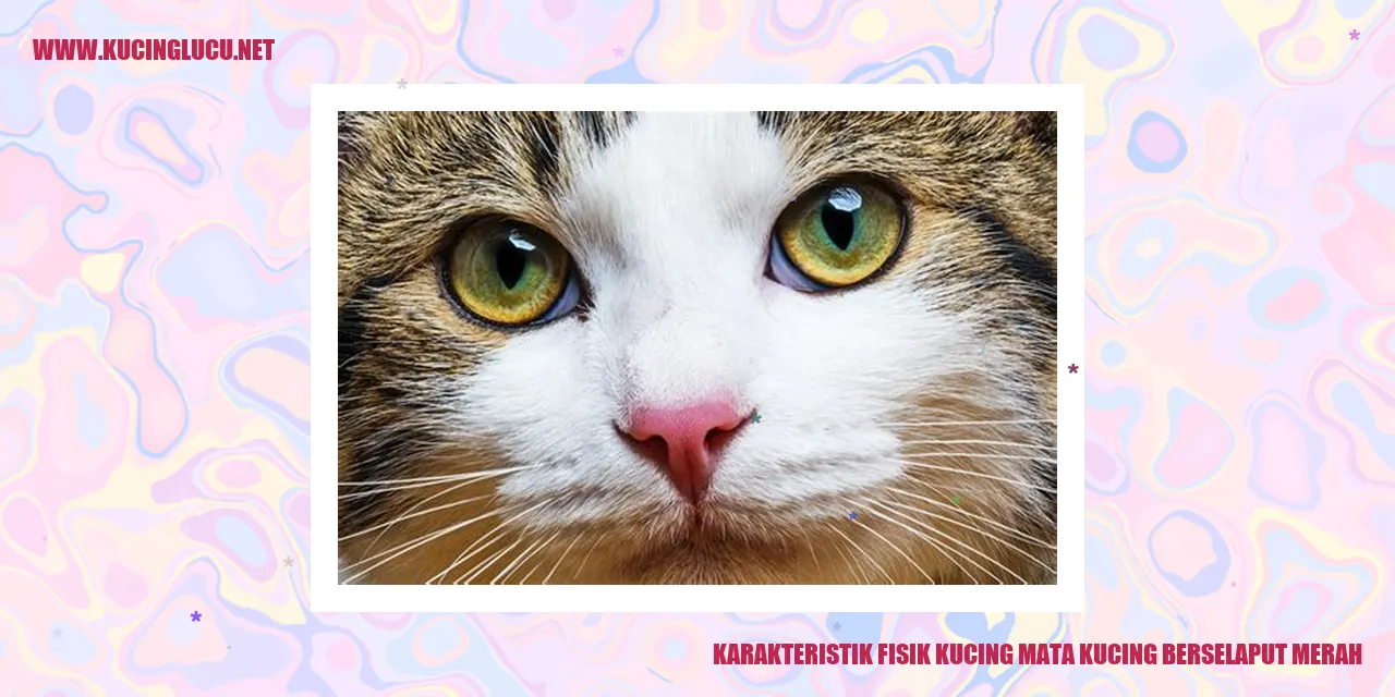 Gambar Mata Kucing Berselaput Merah