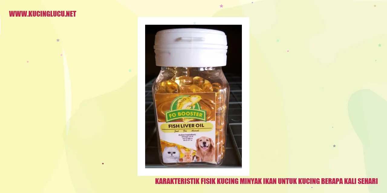 Gambar Karakteristik Fisik Kucing