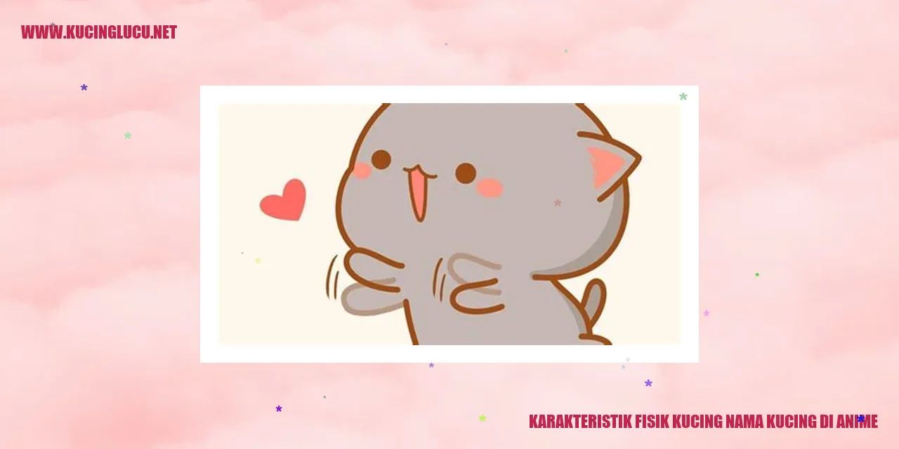gambar kucing di anime