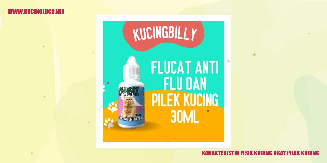 Karakteristik Fisik Kucing