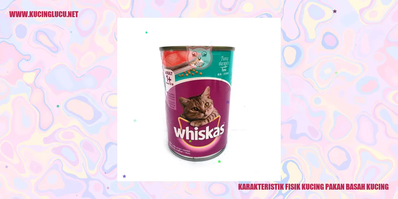 Karakteristik Fisik Kucing Pakan Basah
