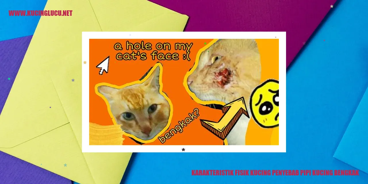 Karakteristik Fisik Kucing penyebab pipi kucing bengkak