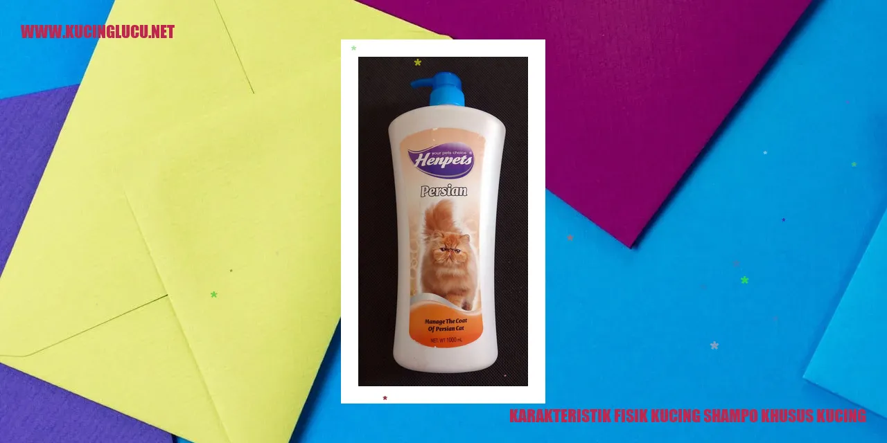 Karakteristik Fisik Kucing