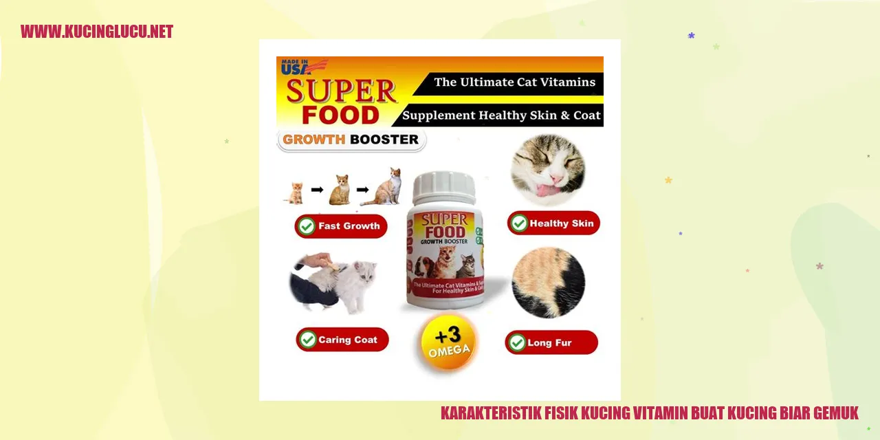 Karakteristik Fisik Kucing