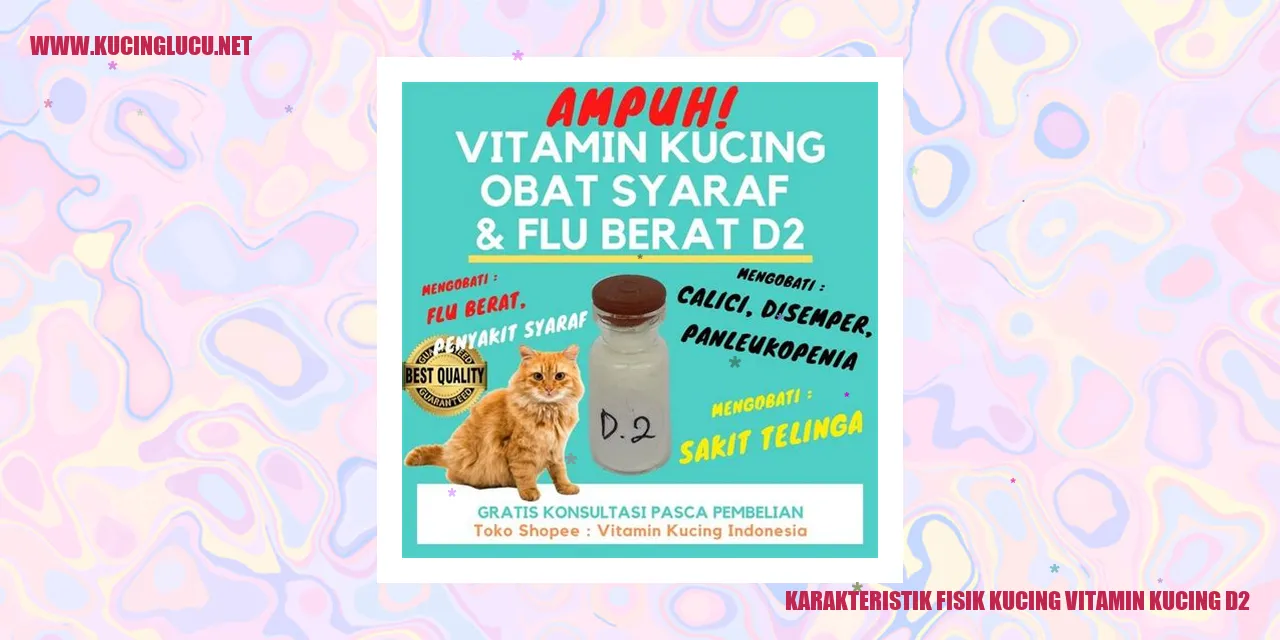 Karakteristik Fisik Kucing