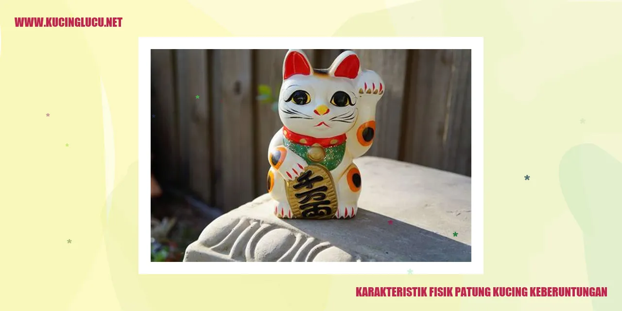 Patung Kucing Keberuntungan