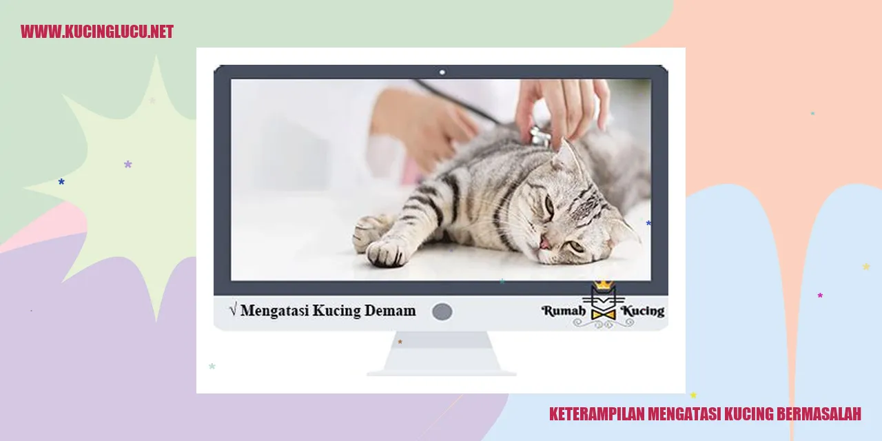 Gambar kucing bermasalah
