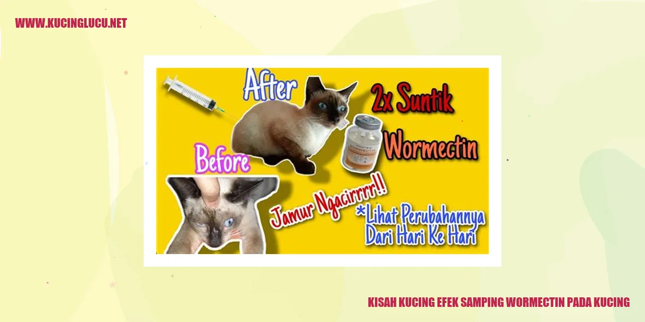 Sejarah Kucing dampak negatif wormectin pada kucing