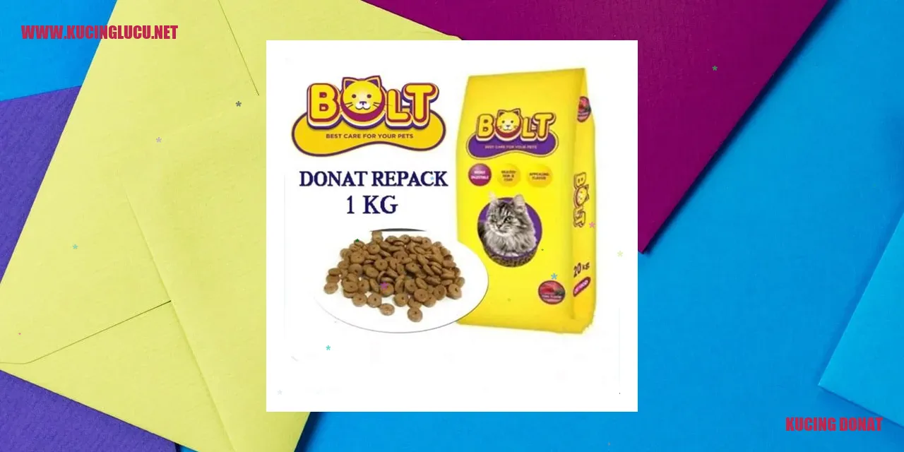 gambar kucing donat