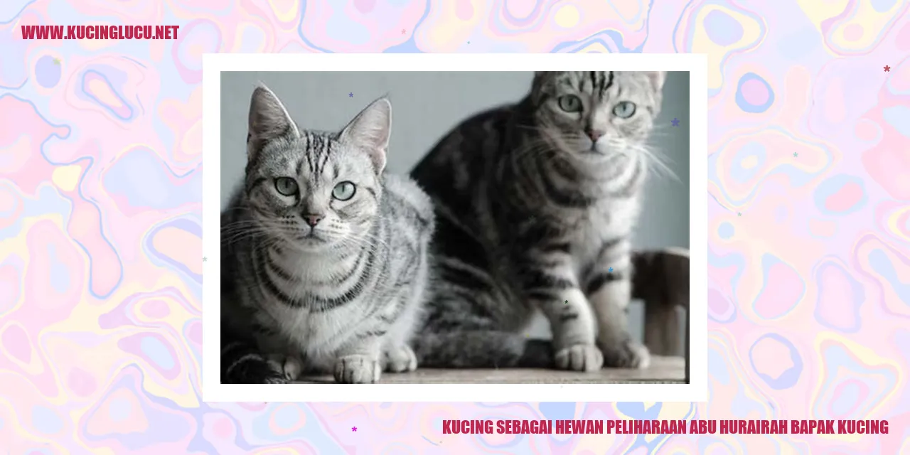 Kucing sebagai Hewan Peliharaan