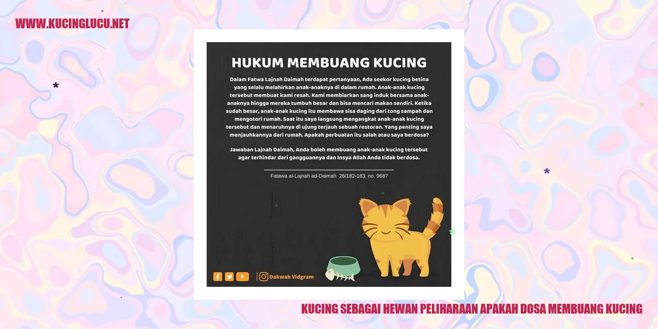 Kucing sebagai Hewan Peliharaan