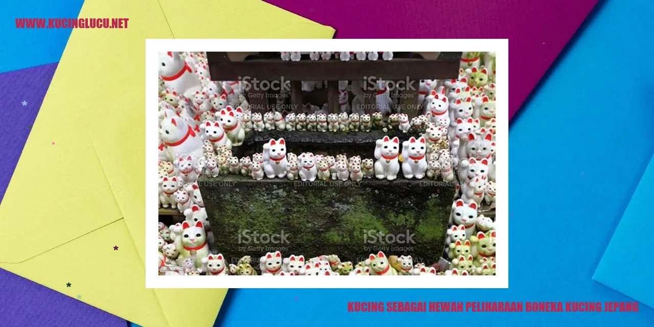 Boneka Kucing Jepang Boneka Kucing Jepang