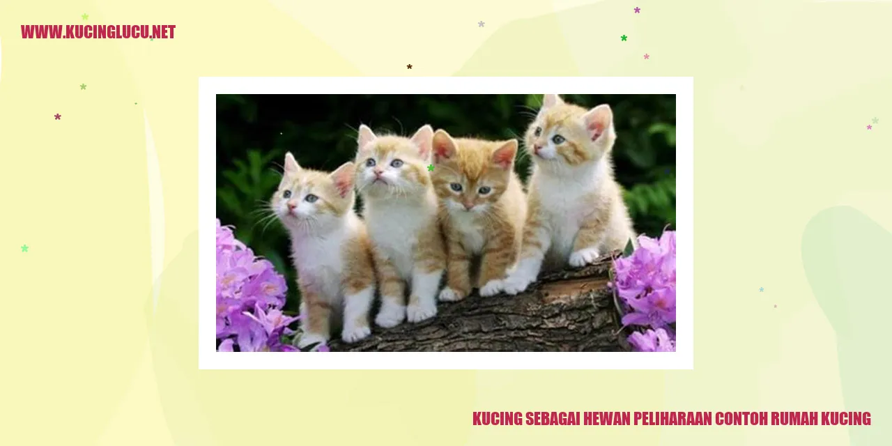 Kucing sebagai Hewan Peliharaan