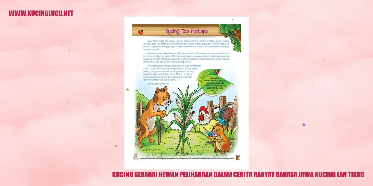 Gambar Kucing sebagai Hewan Peliharaan