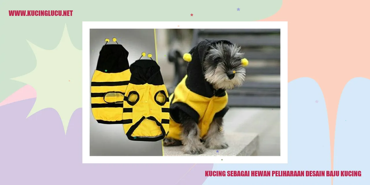 Kucing mengenakan baju kucing