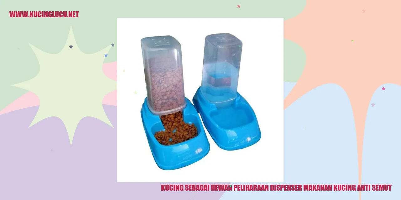 Gambar Kucing Menggunakan Dispenser Makanan