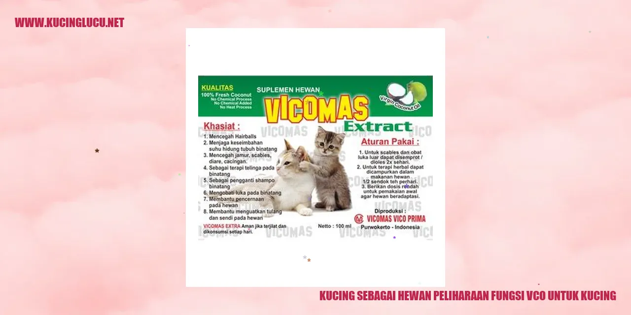 Kucing sebagai Hewan Peliharaan