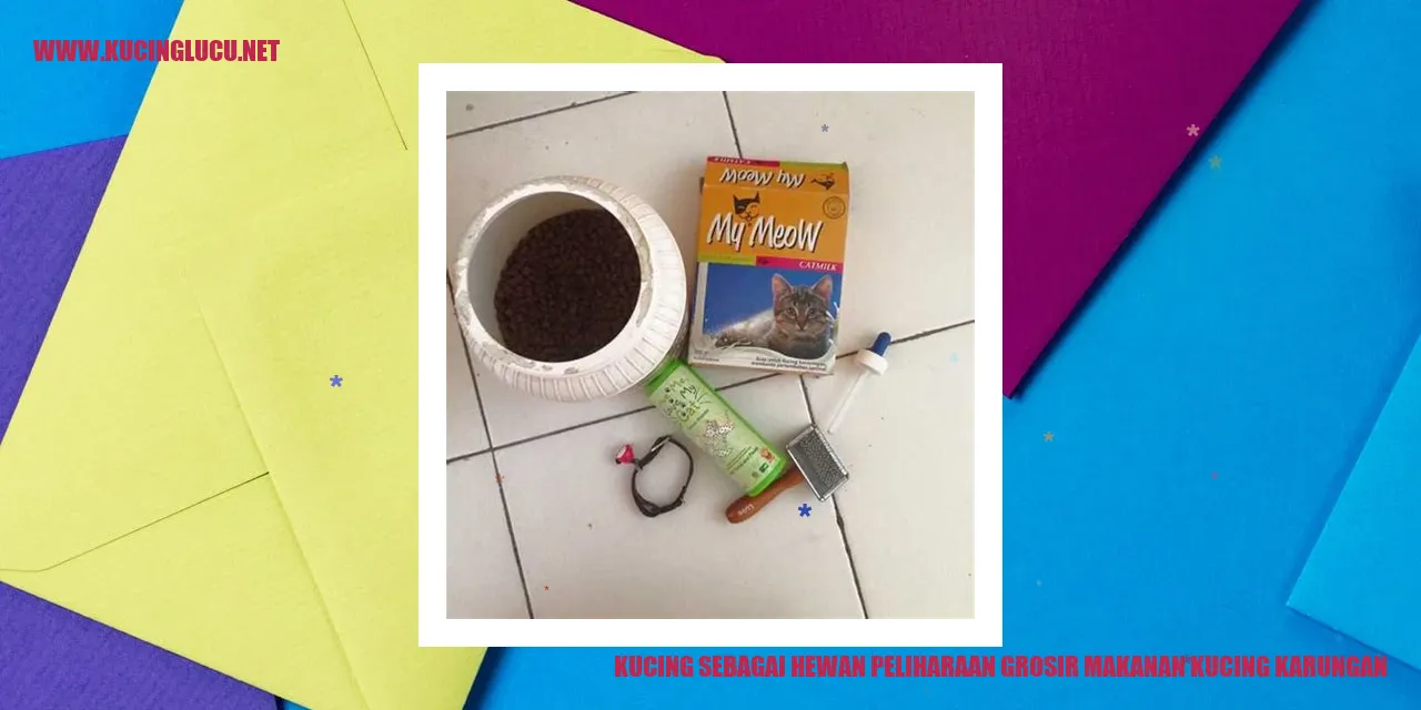 Kucing dalam sebuah karungan