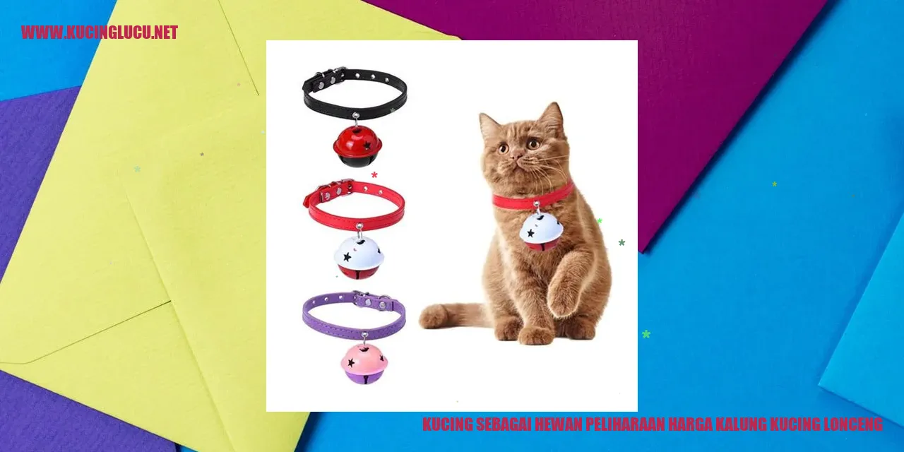 Kucing dengan Kalung Lonceng