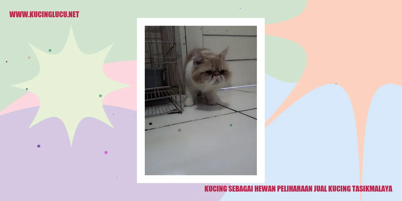 Kucing sebagai Hewan Peliharaan