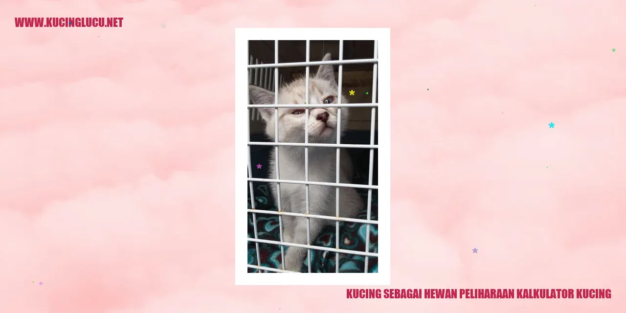 Kucing sebagai Hewan Peliharaan