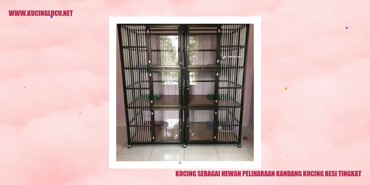 Ilustrasi Mengenai Kucing sebagai Hewan Peliharaan