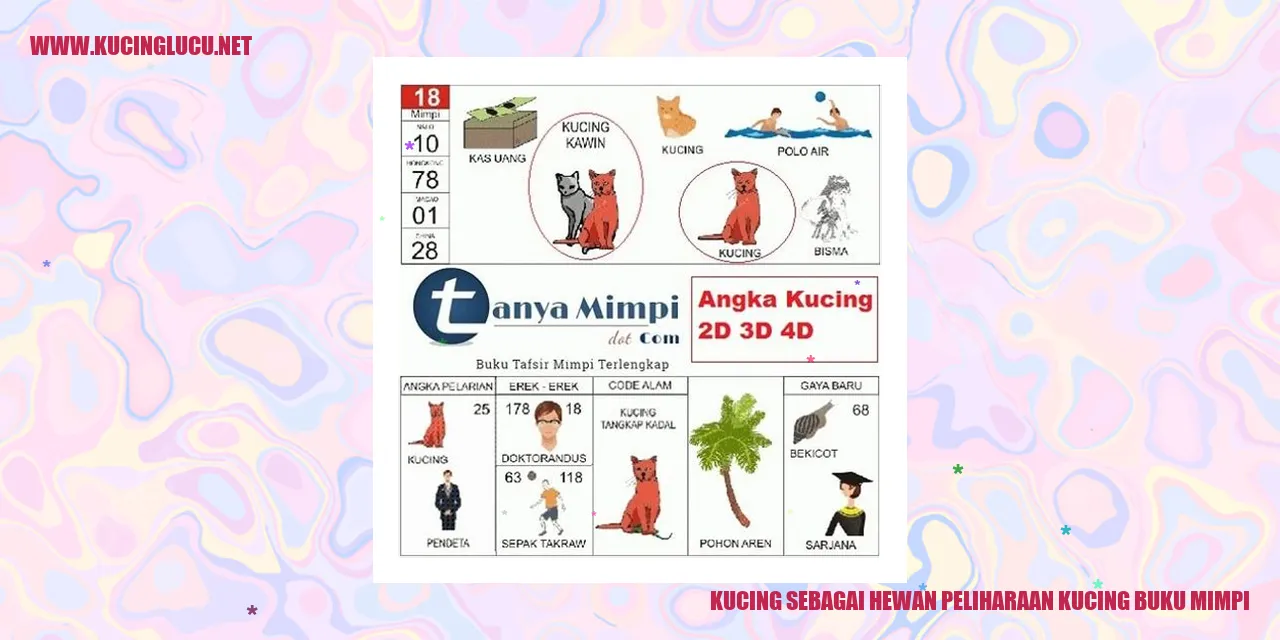 Gambar kucing sebagai hewan peliharaan
