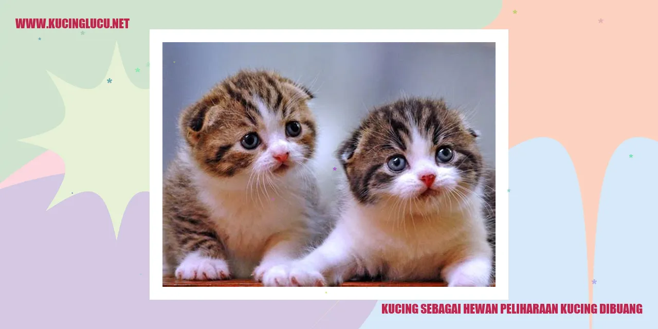 Kucing sebagai Hewan Peliharaan