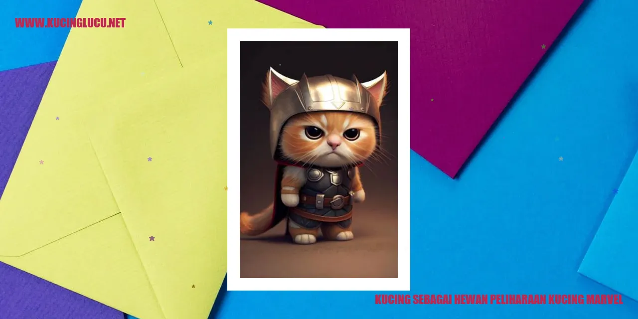 Kucing sebagai Hewan Peliharaan Marvel