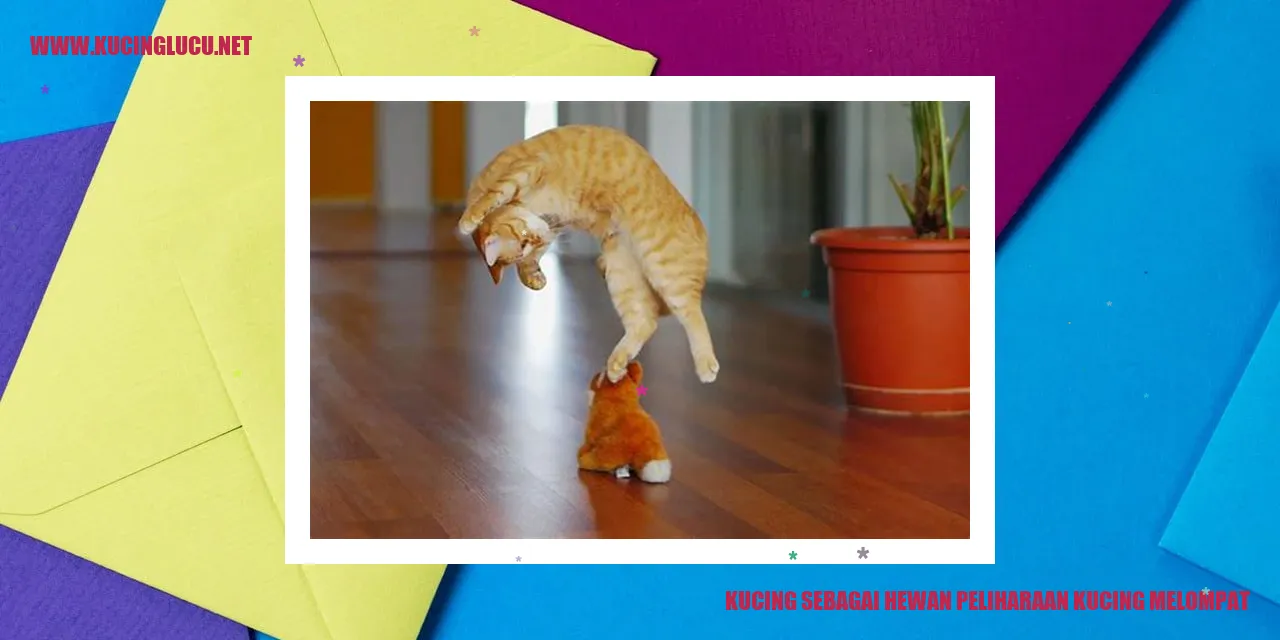 Gambar kucing melompat